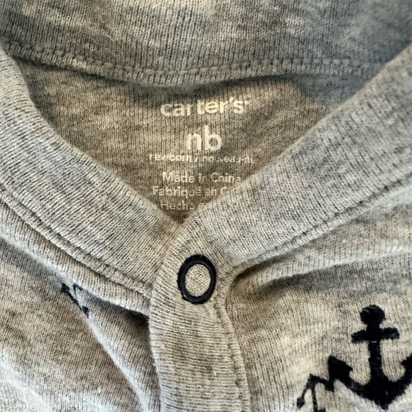 Carter’s newborn baby boy footless footies like new - Picture 4 of 5